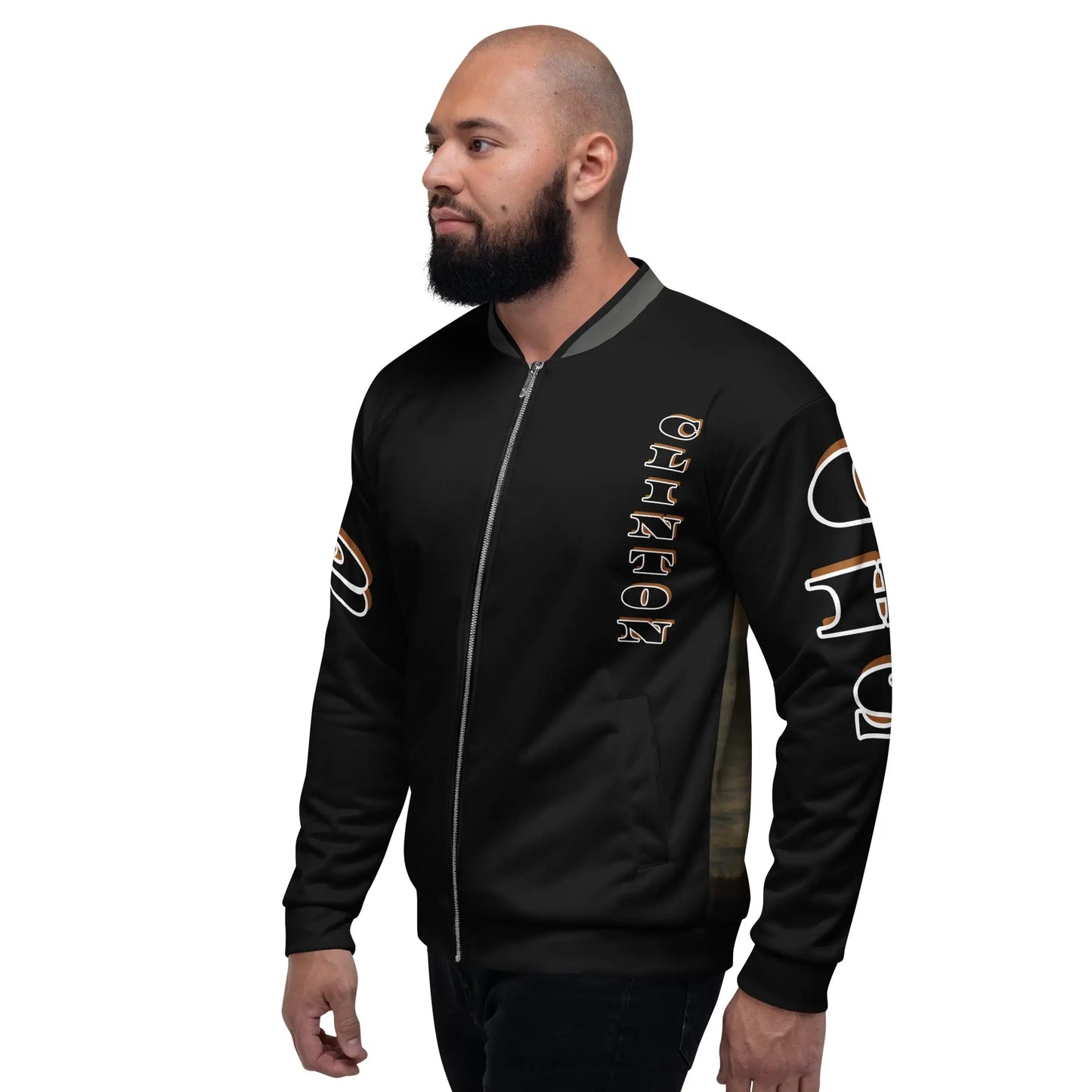 "CLINTON DARKHORSE" Bomber Jacket-LifessentialsLLC.com