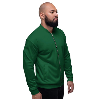 "JERSEY GREEN" Bomber Jacket-LifessentialsLLC.com