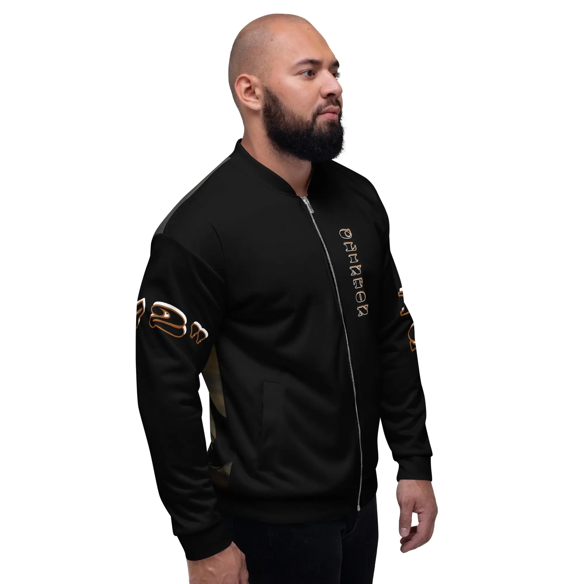 'CLINTON DARKHORSE" Bomber Jacket-LifessentialsLLC.com
