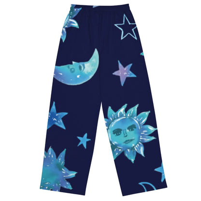 All-over print unisex wide-leg pants-LifessentialsLLC.com