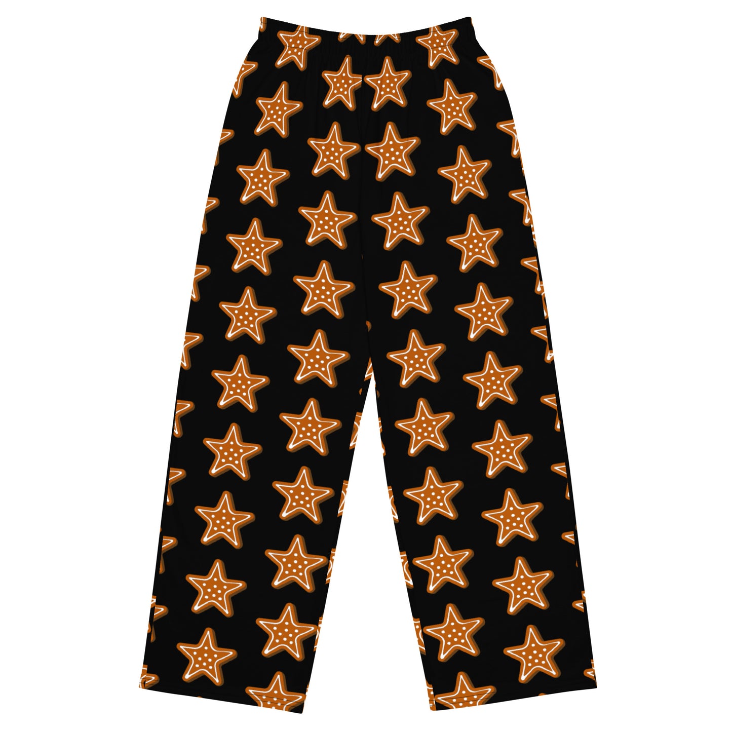 All-over print unisex wide-leg pants