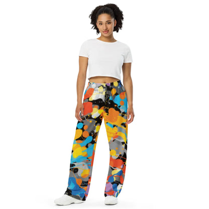 All-over print unisex wide-leg pants-LifessentialsLLC.com
