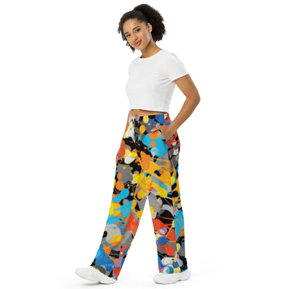 All-over print unisex wide-leg pants-LifessentialsLLC.com