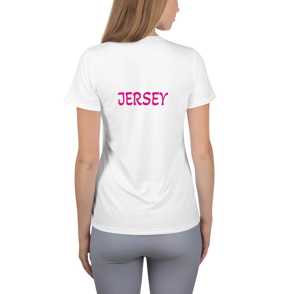 All-Over Print Women's Athletic T-shirt-LifessentialsLLC.com