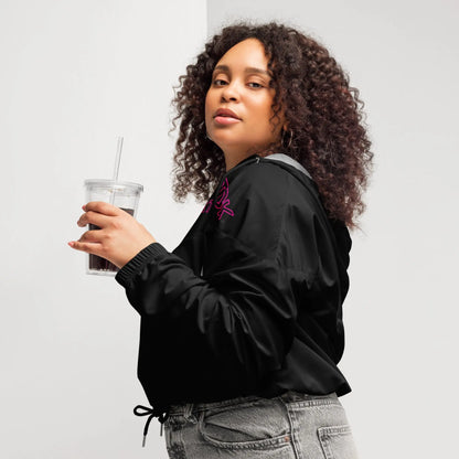 Women’s cropped windbreaker-LifessentialsLLC.com
