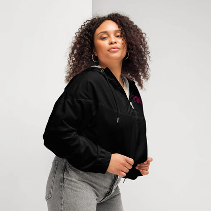 Women’s cropped windbreaker-LifessentialsLLC.com