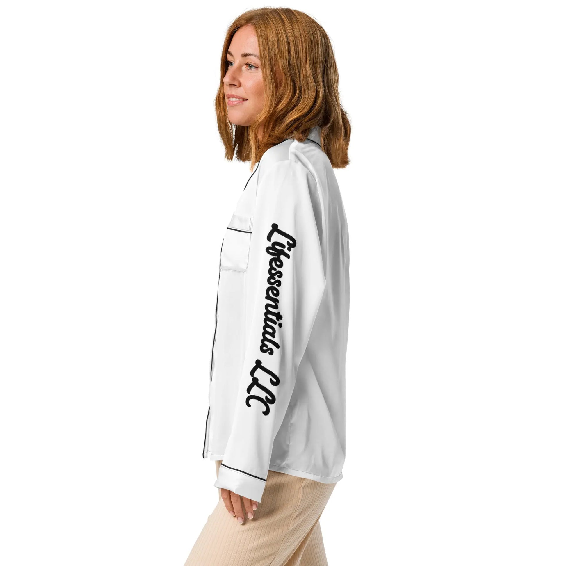 Women’s long sleeve pajama top-LifessentialsLLC.com