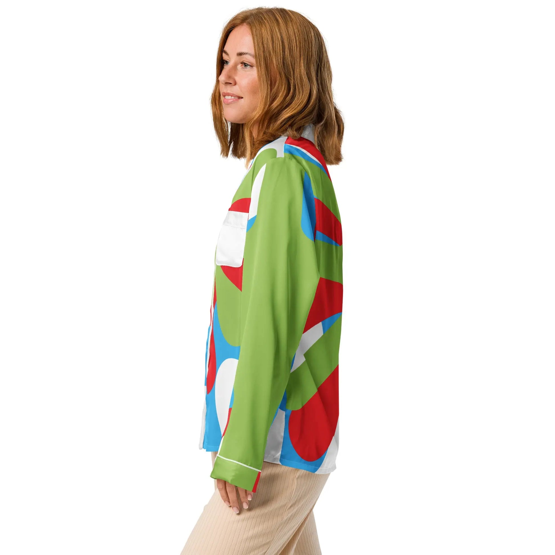 Women’s long sleeve pajama top-LifessentialsLLC.com