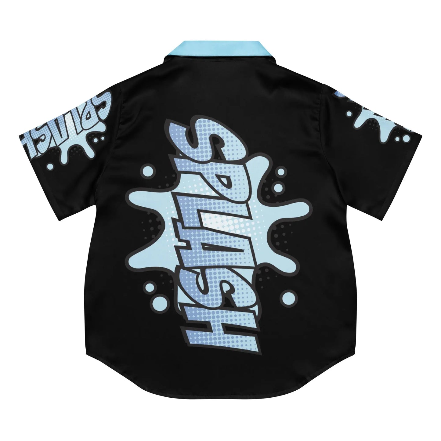 All-over print women’s short sleeve pajama top-LifessentialsLLC.com