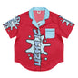 All-over print women’s short sleeve pajama top-LifessentialsLLC.com