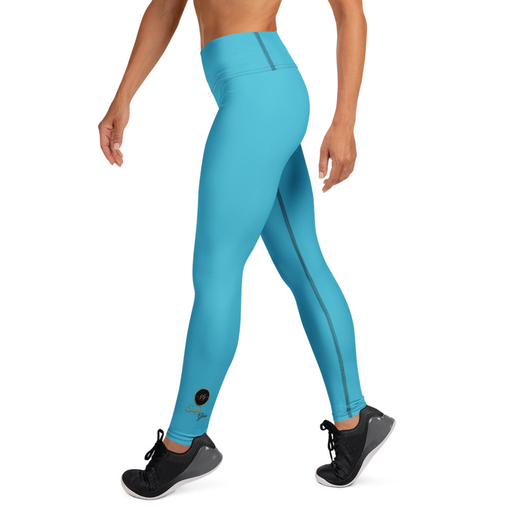 Women's Yoga Leggings – Super Soft Four-Way Stretch with Raised Waistband