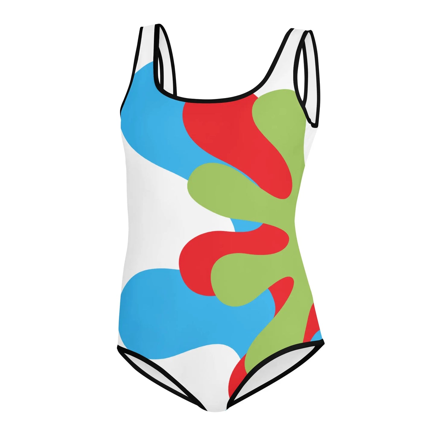 All-Over Print Youth Swimsuit-LifessentialsLLC.com