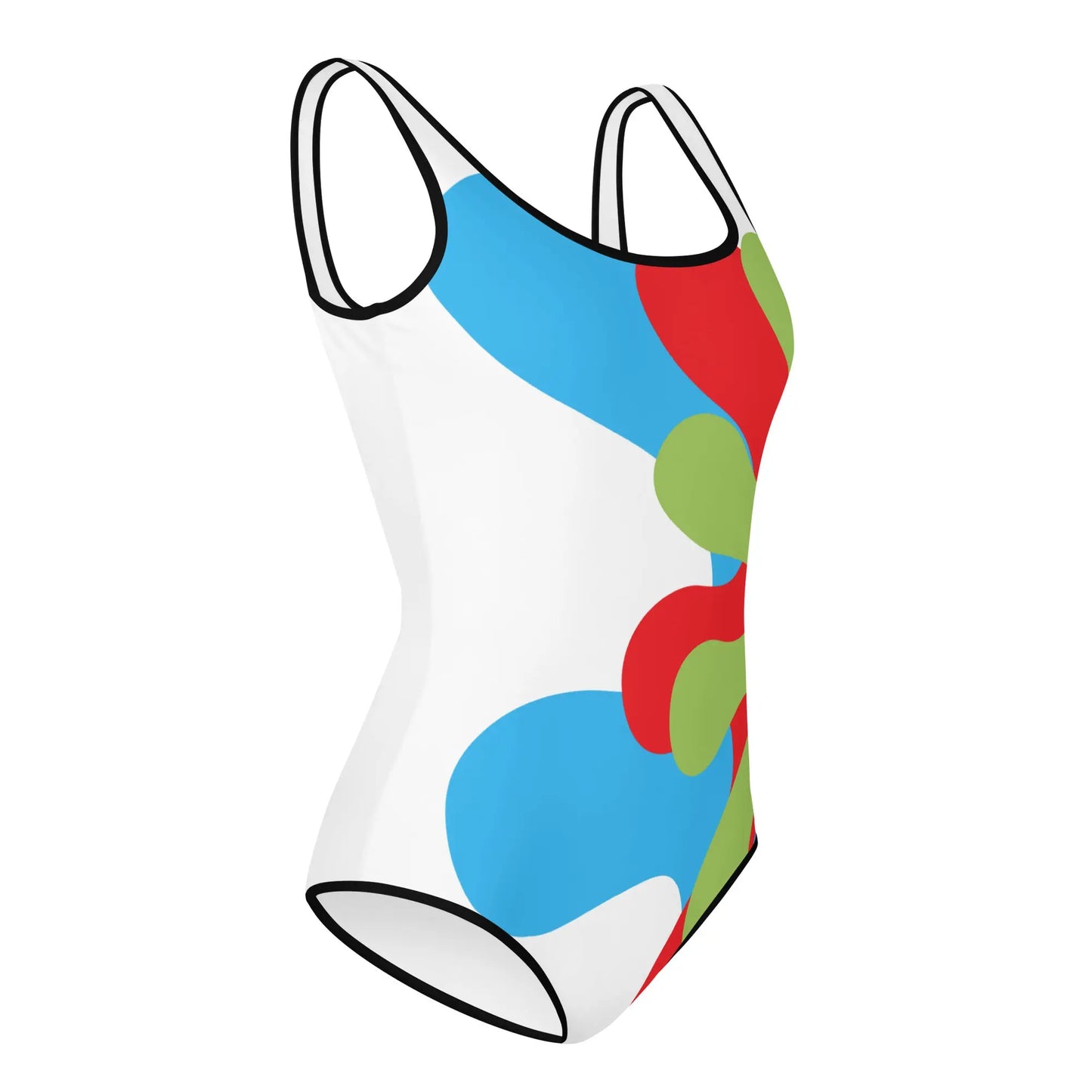 All-Over Print Youth Swimsuit-LifessentialsLLC.com