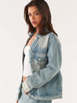 Button Up Denim Jacket and Jeans Set