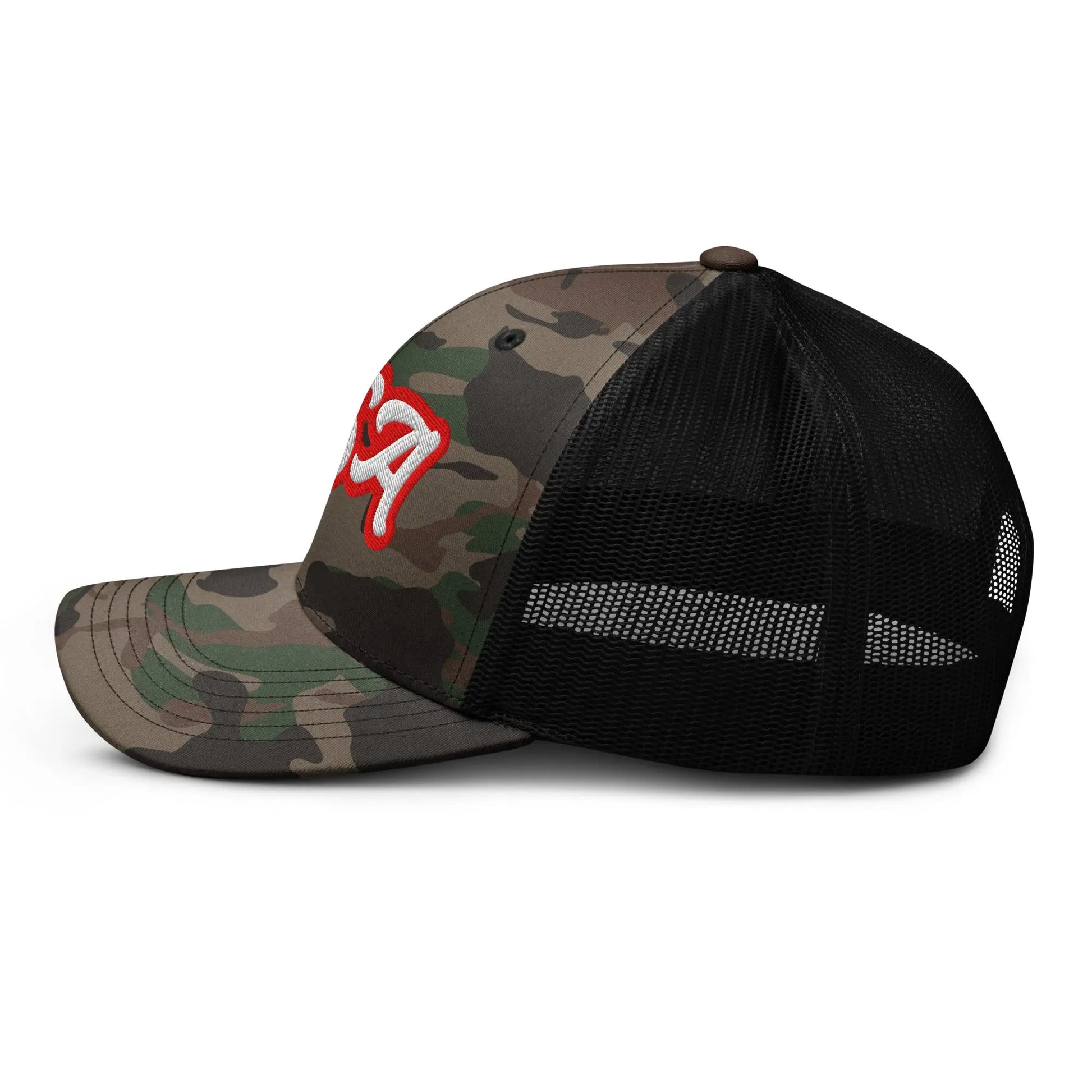 Camouflage trucker hat-LifessentialsLLC.com