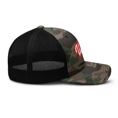 Camouflage trucker hat-LifessentialsLLC.com