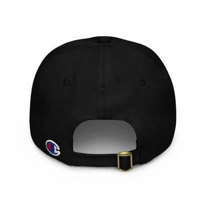 Champion Unstructured Cotton Twill Dad Hat – Pre-Curved Bill