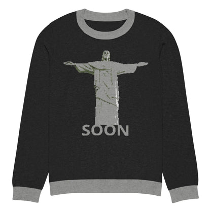 Knitted crew neck sweater-LifessentialsLLC.com