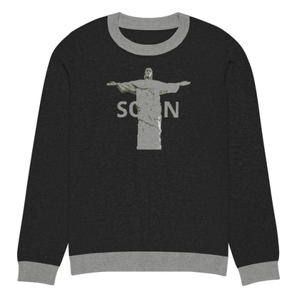 Knitted crew neck sweater-LifessentialsLLC.com