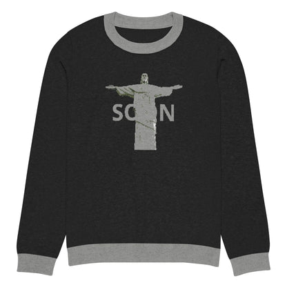 Knitted crew neck sweater-LifessentialsLLC.com