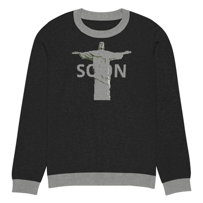 Knitted crew neck sweater-LifessentialsLLC.com