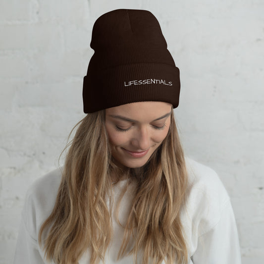 "JERSEY "Cuffed Beanie-LifessentialsLLC.com