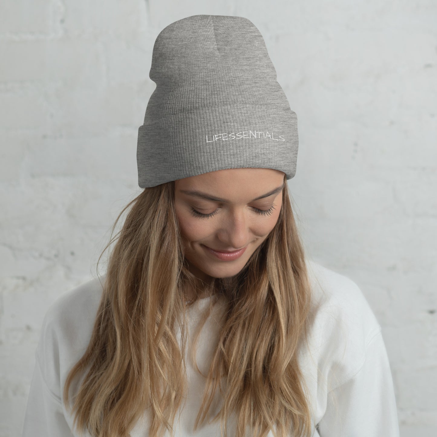 "JERSEY "Cuffed Beanie-LifessentialsLLC.com