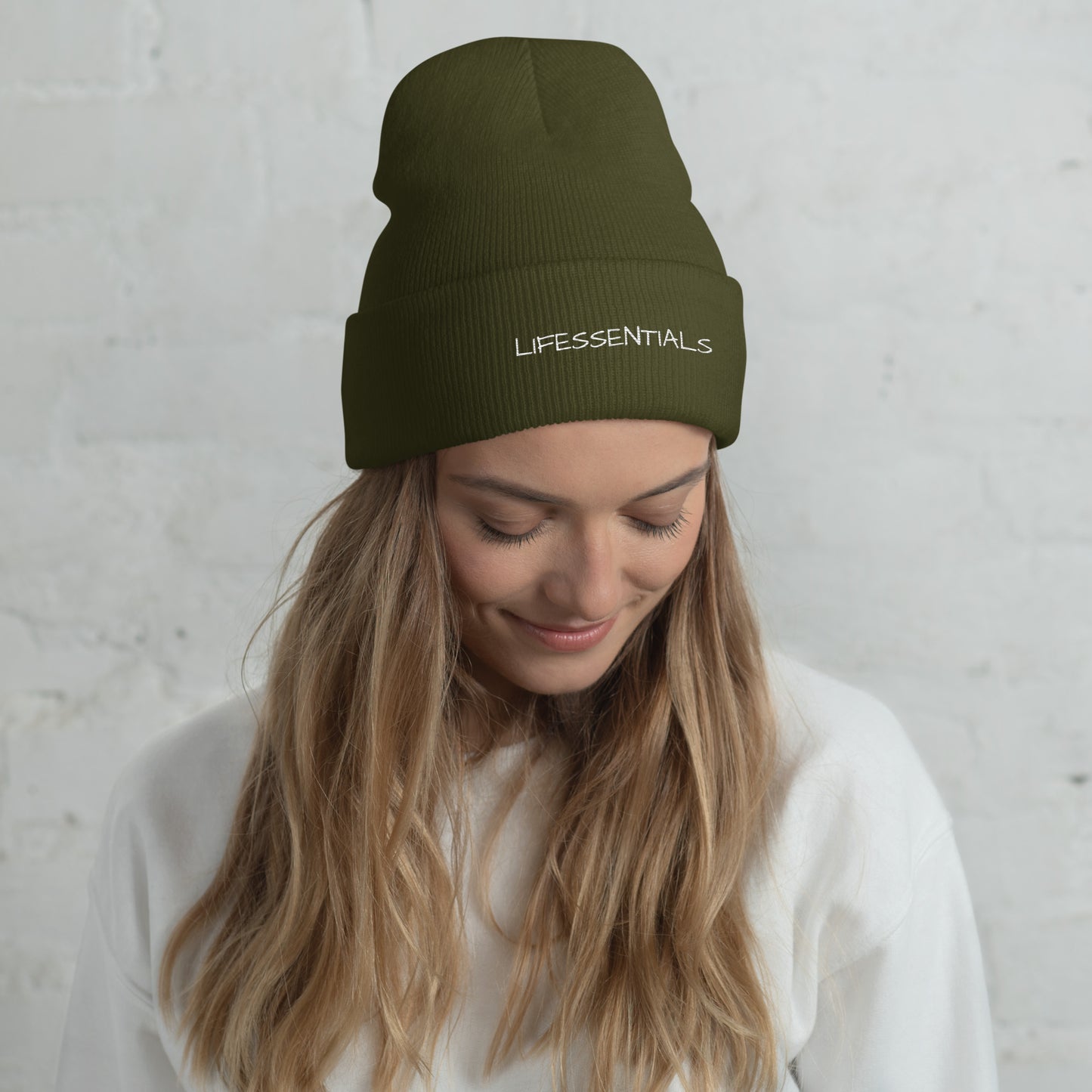 "JERSEY "Cuffed Beanie-LifessentialsLLC.com