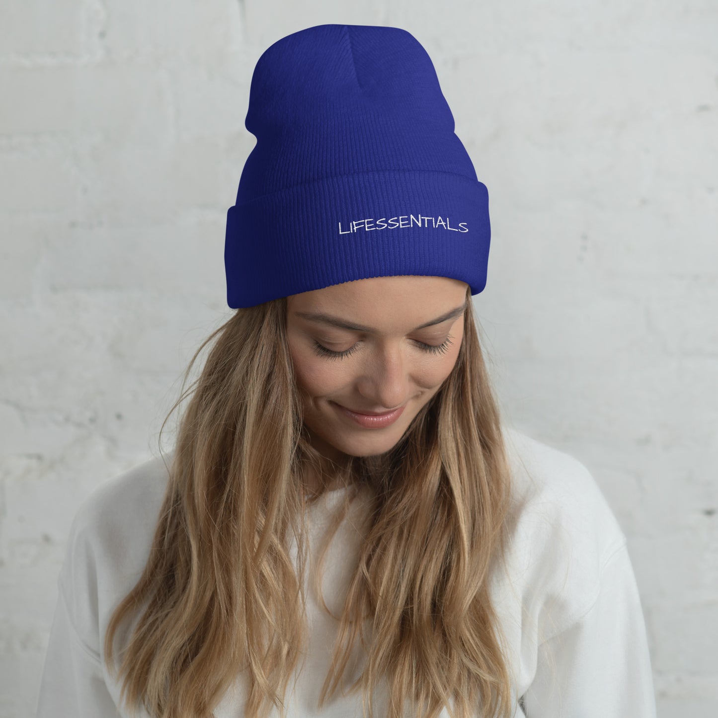 "JERSEY "Cuffed Beanie-LifessentialsLLC.com