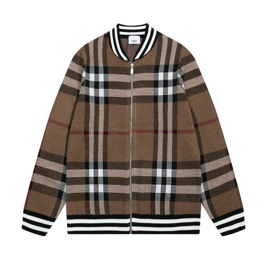 Burberry Vintage Check Bomber Varsity Jacket