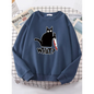 Kitty Say "What?" Sweatshirt - Harajuku Casual Hoody