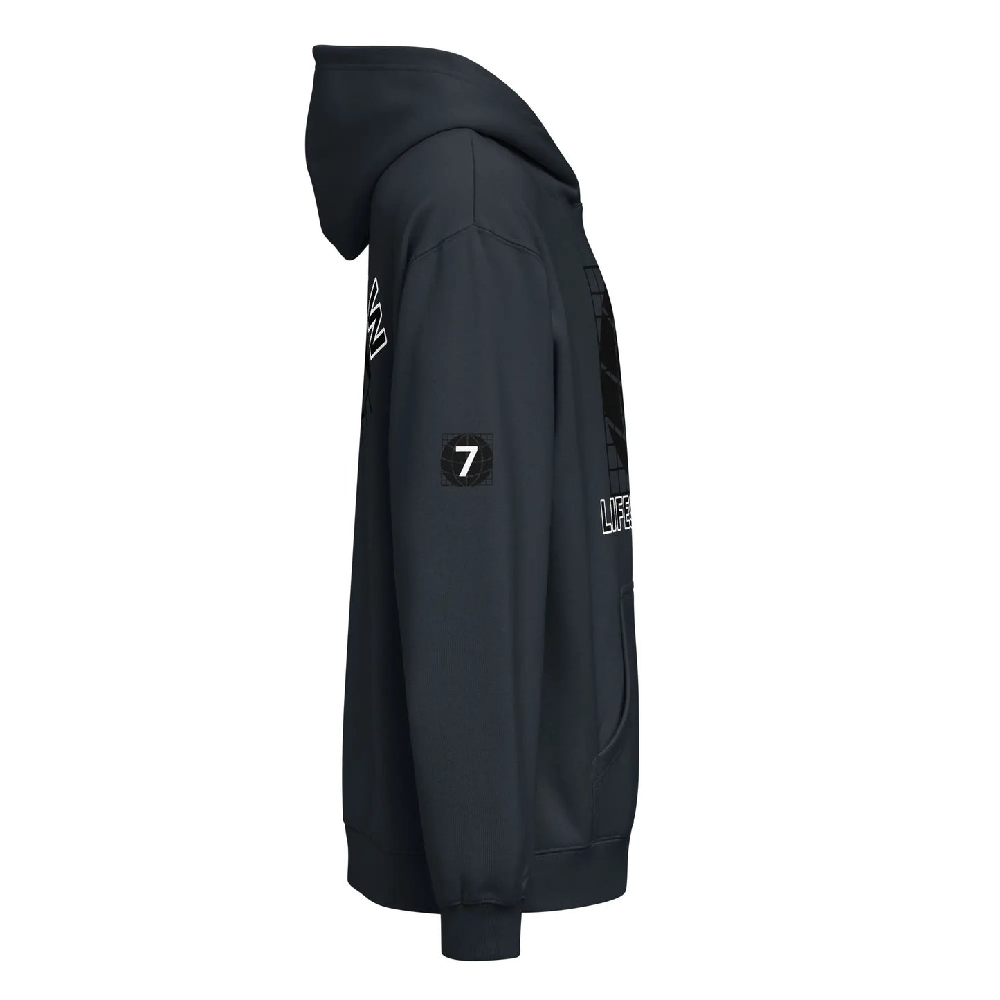 Men’s box hoodie-LifessentialsLLC.com