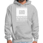 Mens Graphic Hoodie in the Beginning Print