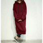 Modern Women Long Hoodies Autumn Winter Loose Hooded Sweatshirts Casual Oversized Sweatshirt Baggy Pullovers Dress Plus Size Super Soft Pullover Oversize Sweatshirt With Pocket