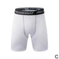 New Male Fitness Quick-Drying Tight Shorts Elastic Compression Leggings Training Pants Men Running Shorts Comfort Black Gray Mens Running Compression Pants Workout Cool Quick Dry Sports Shorts for Running Athletic Underwear
