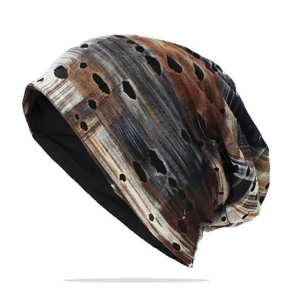 New Trendy Winter Autumn Hats For Women Adult Men Unisex Thin Hat And Beanies Winter Teenager Hip Hop Cap Slouchy Beanie for Men/Women Oversize Baggy Summer Thin Knit Hat
