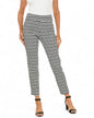 Krazy Larry P507 Pull on Pant - Black Mini Hounds tooth