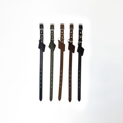 Leather Dog Collar - Designer