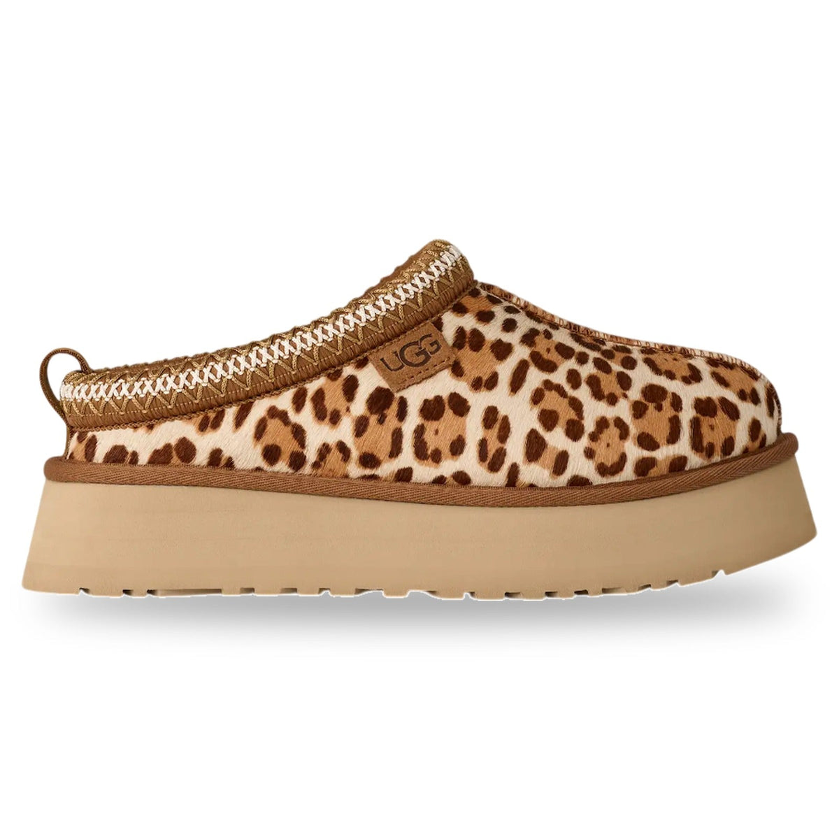 UGG Tazz Plains Slipper Chestnut Felicity Leopard Jasmine (Women's)