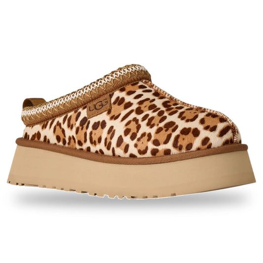UGG Tazz Plains Slipper Chestnut Felicity Leopard Jasmine (Women's)