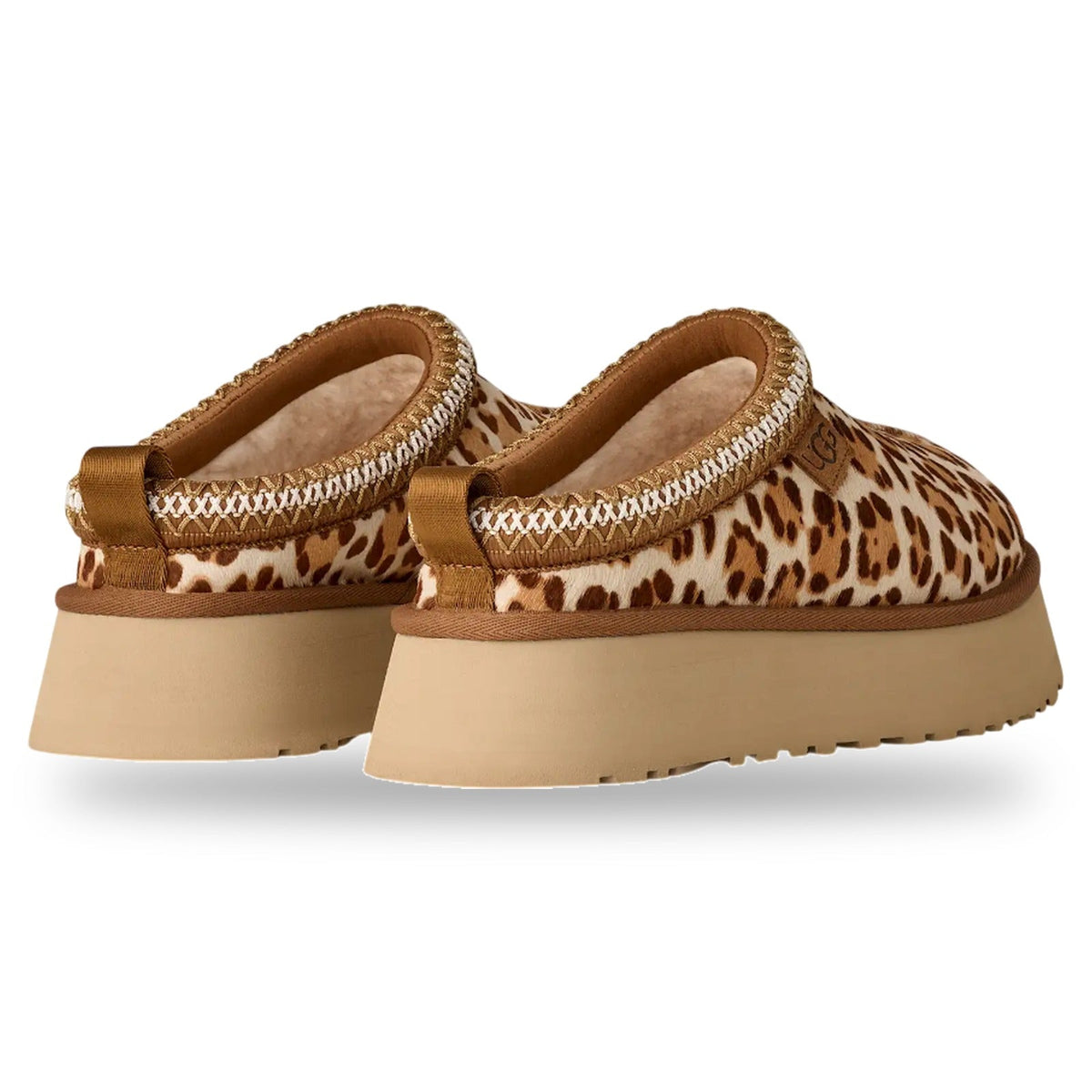 UGG Tazz Plains Slipper Chestnut Felicity Leopard Jasmine (Women's)