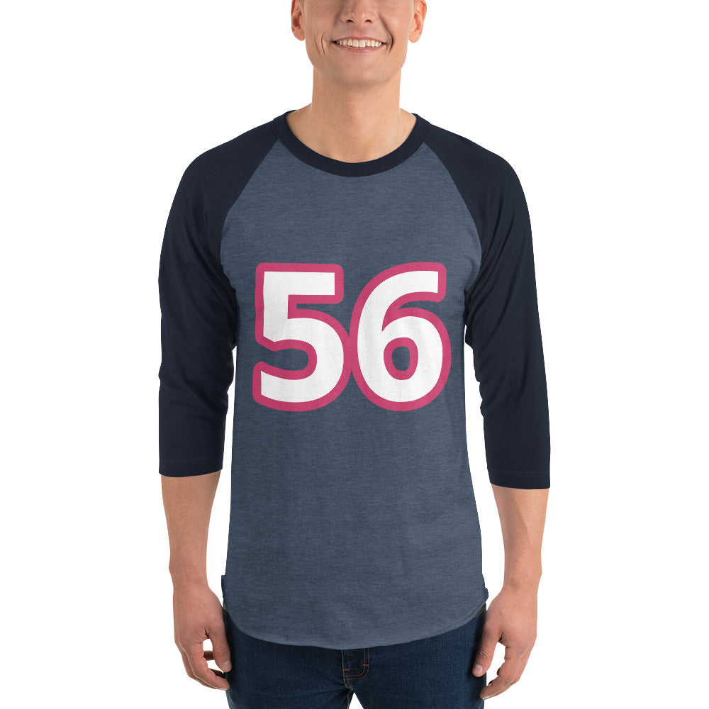 3/4 sleeve raglan shirt-LifessentialsLLC.com