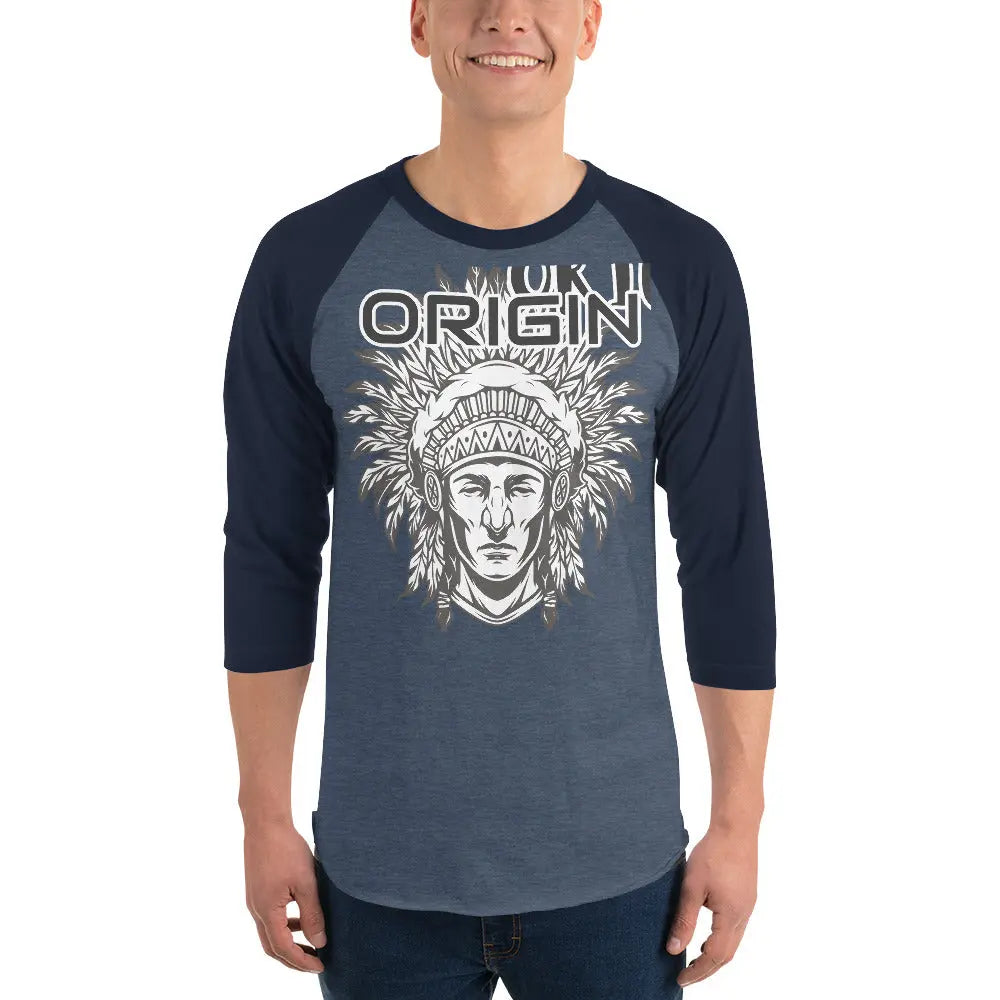 3/4 sleeve raglan shirt-LifessentialsLLC.com