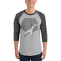 3/4 sleeve raglan shirt-LifessentialsLLC.com