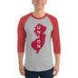 3/4 sleeve raglan shirt-LifessentialsLLC.com