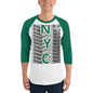 3/4 sleeve raglan shirt-LifessentialsLLC.com