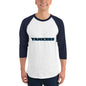 3/4 sleeve raglan shirt-LifessentialsLLC.com