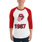 3/4 sleeve raglan shirt-LifessentialsLLC.com