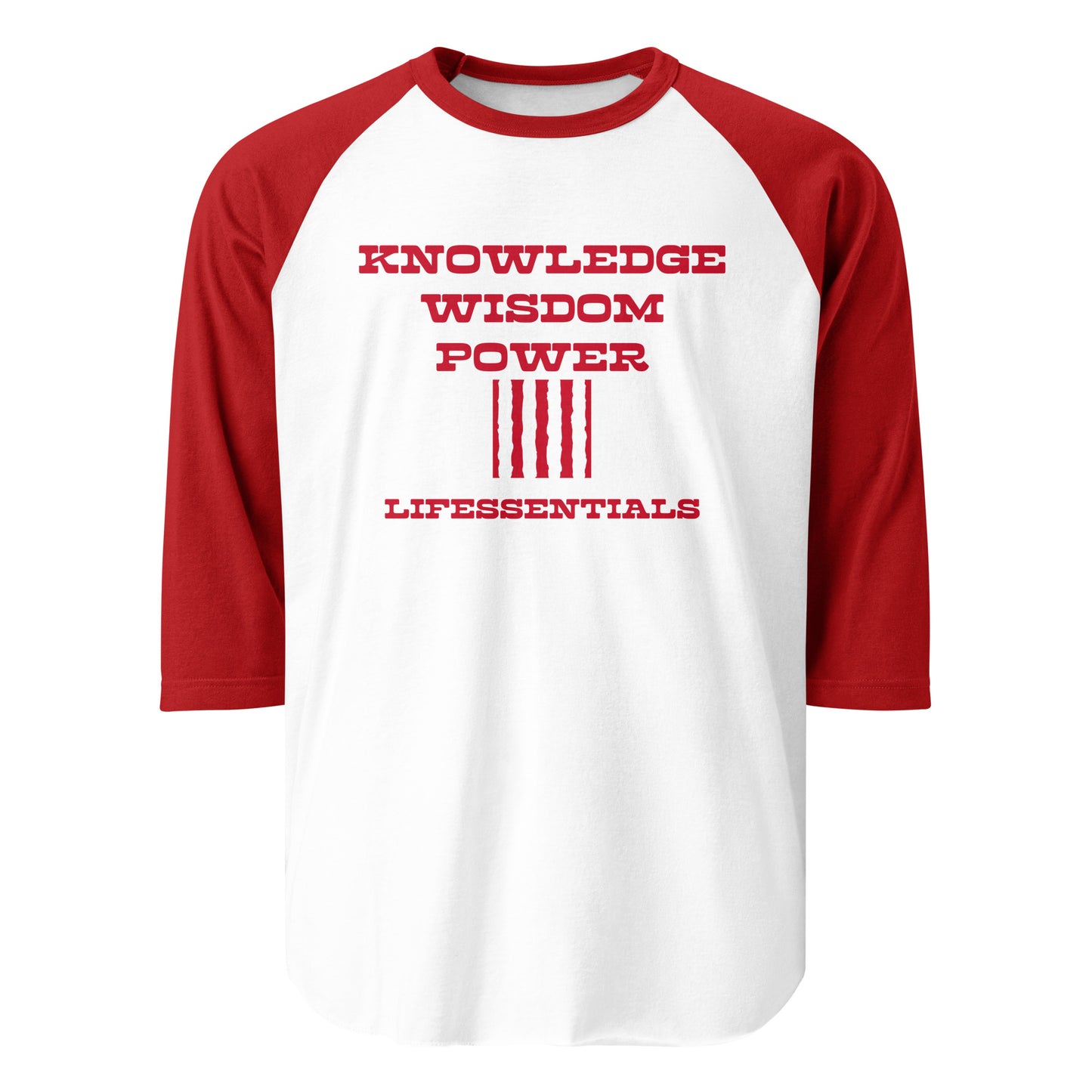 "KWP" 3/4 sleeve raglan shirt-LifessentialsLLC.com