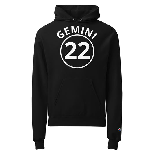 "GEMINI" Champion hoodie-LifessentialsLLC.com